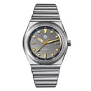 SAN MARTIN SN0149-G Miyota 90S5 SS Brushed Dial 40mm Integrated Bracelet Watch