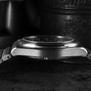 SAN MARTIN SN0149-G Miyota 90S5 SS Brushed Dial 40mm Integrated Bracelet Watch