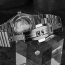 SAN MARTIN SN0149-G Miyota 90S5 SS Brushed Dial 40mm Integrated Bracelet Watch