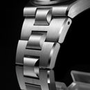 SAN MARTIN SN0149-GB Miyota 90S5 Spliced MOP Dial 40mm Integrated Bracelet Watch