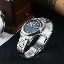 SAN MARTIN SN0150 Automatic Guilloche MOP Dial Date Display 39mm Men Gada Watch