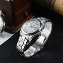 SAN MARTIN SN0150 Automatic Guilloche MOP Dial Date Display 39mm Men Gada Watch