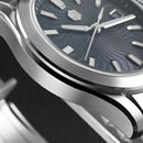 SAN MARTIN SN0150 Automatic Guilloche MOP Dial Date Display 39mm Men Gada Watch