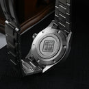 SAN MARTIN SN0150 Automatic Guilloche MOP Dial Date Display 39mm Men Gada Watch