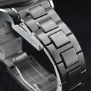 SAN MARTIN SN0150 Automatic Guilloche MOP Dial Date Display 39mm Men Gada Watch