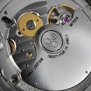 SAN MARTIN SN0150 Automatic MOP Dial Gemstone Bezel Date Display 39mm Men Watch