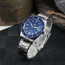 SAN MARTIN SN0151-GL Miyota 90S5 Automatic Guilloche MOP Dial 39mm 20ATM Watch