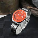 SAN MARTIN SN0151-GL Miyota 90S5 Automatic Guilloche MOP Dial 39mm 20ATM Watch