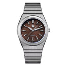 預訂 SAN MARTIN SN0152-G Miyota 90S5 Waffle Dial 39mm 10ATM Integrated Bracelet Watch