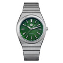 預訂 SAN MARTIN SN0152-G Miyota 90S5 Waffle Dial 39mm 10ATM Integrated Bracelet Watch