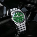 預訂 SAN MARTIN SN0152-G Miyota 90S5 Waffle Dial 39mm 10ATM Integrated Bracelet Watch