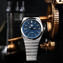 預訂 SAN MARTIN SN0152-G Miyota 90S5 Waffle Dial 39mm 10ATM Integrated Bracelet Watch