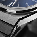 預訂 SAN MARTIN SN0152-G Miyota 90S5 Waffle Dial 39mm 10ATM Integrated Bracelet Watch