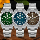 San Martin SN0107-G3  NH35 Automatic 38.5mm  Stainless Steel Men's  Watch