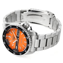 Seiko 5 Sports SBSA219 SRPK11 Automatic Orange Dial Day Date Display Men's Watch