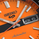 Seiko 5 Sports SBSA219 SRPK11 Automatic Orange Dial Day Date Display Men's Watch
