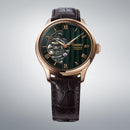 SEIKO Presage Japanese Gardens HCB007 Automatic Deep Green Open Heart Dial Watch