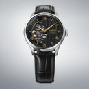 SEIKO Presage Japanese Gardens HCB008 Automatic Black Open Heart Dial Men Watch