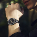 SEIKO Presage Japanese Gardens HCB008 Automatic Black Open Heart Dial Men Watch