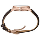 Seiko Presage Sharp Edged Series SPB170J1 Rose Gold Tone Case Brown Dial Watch