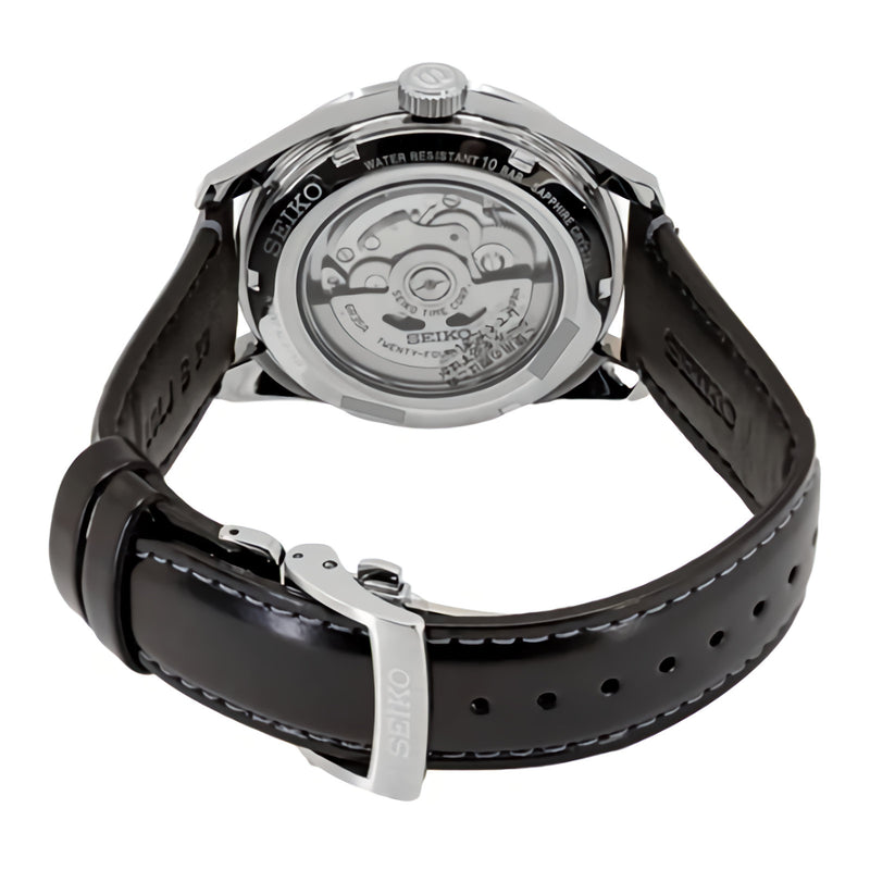 SEIKO Presage Sharp Edged SPB231J1 Automatic Red Dial Date Display Watch JAPAN