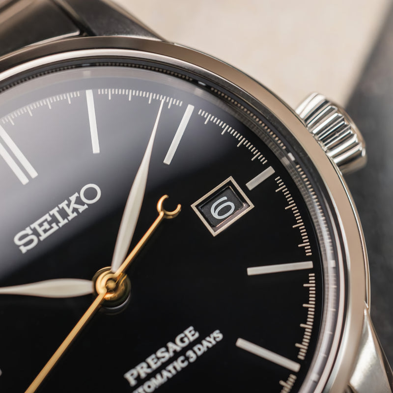 SEIKO Presage Craftsmanship Series SPB405J1 Automatic Black Lacquer Dial Watch