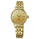 SEIKO Presage SRE018J1 Cocktail Time Diamond Gold-Tone Dial Women's Watch JAPAN