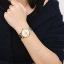 SEIKO Presage SRPL64J1 Cocktail Time Diamond Gold-Tone Dial Women's Watch JAPAN