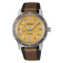 SEIKO Presage Style 60’s SRPL75J1 Automatic Yellow Dial Date Display Watch