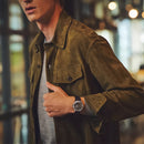 SEIKO Presage Style 60’s Series SSA461J1 Automatic Open Heart Black Dial Watch