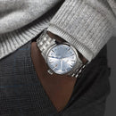 Seiko Presage SSK037 SSK037J1 Cocktail Time Automatic GMT Light Blue Dial Watch JAPAN