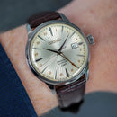 Seiko Presage SSK041 SSK041J1 Cocktail Time Automatic GMT Cream Yellow Dial Watch JAPAN