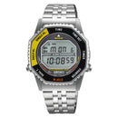 SEIKO Rotocall SMGG17P1 Digital Alarm Chronograph Stainless Steel Quartz Watch