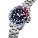 SEIKO Prospex SNE595P1 Solar Blue Dial Date Display Stainless Steel Diver Watch