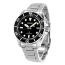 SEIKO Prospex SNE597P1 Solar Black Dial Date Display Stainless Steel Diver Watch