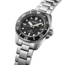 SEIKO Prospex SNE597P1 Solar Black Dial Date Display Stainless Steel Diver Watch