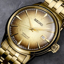 Seiko Presage Cocktail Time SRPK48J1 Automatic Golden Dial Date Display Watch