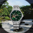 Seiko Presage SSA463J1 Japanese Garden Automatic Green Dial Open Heart Men Watch