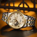 Seiko Presage SSA464J1 Japan Garden Automatic Light Gold Dial Open Heart Watch