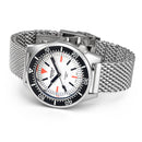 SQUALE 鯊魚仔 1521 Full Luminous Militaire Mesh 1521FUMIWT.ME20 光身錶殼 500m防水 瑞士製造 潛水錶