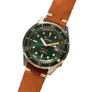 SQUALE 1521 50 Atmos Automatic Green Dial 500M HK Limited Edition Diver's Watch