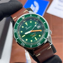 SQUALE 1521 50 Atmos Automatic Green Dial 500M HK Limited Edition Diver's Watch