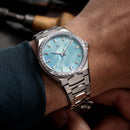VENEZIANICO Arsenale Moissanite 6121512C Blue MOP Dial Stainless Steel Watch