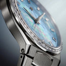 VENEZIANICO Arsenale Moissanite 6121512C Blue MOP Dial Stainless Steel Watch