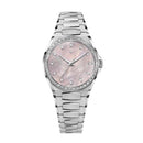 VENEZIANICO Arsenale Moissanite 6121513C Pink MOP Dial Stainless Steel Watch