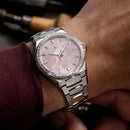 VENEZIANICO Arsenale Moissanite 6121513C Pink MOP Dial Stainless Steel Watch