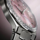 VENEZIANICO Arsenale Moissanite 6121513C Pink MOP Dial Stainless Steel Watch