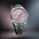 VENEZIANICO Arsenale Moissanite 6121513C Pink MOP Dial Stainless Steel Watch