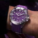 VENEZIANICO NEREIDE AMETISTA 4521545 SW200 Amethyst Dial Sapphire Glass Watch