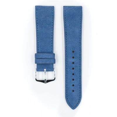 Hirsch Osiris Nubuck 小牛皮錶帶 Watch Strap  女裝錶帶 藍色 20mm